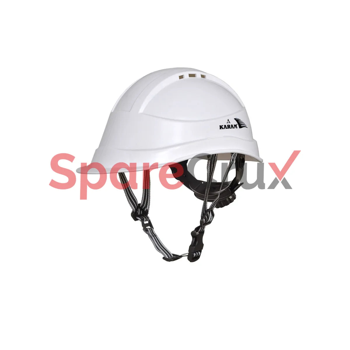 PN 546(YTC) | KARAM | Peakless Designed Safety Helmet with Rachet type Adjustment and Y- type Chin Strap