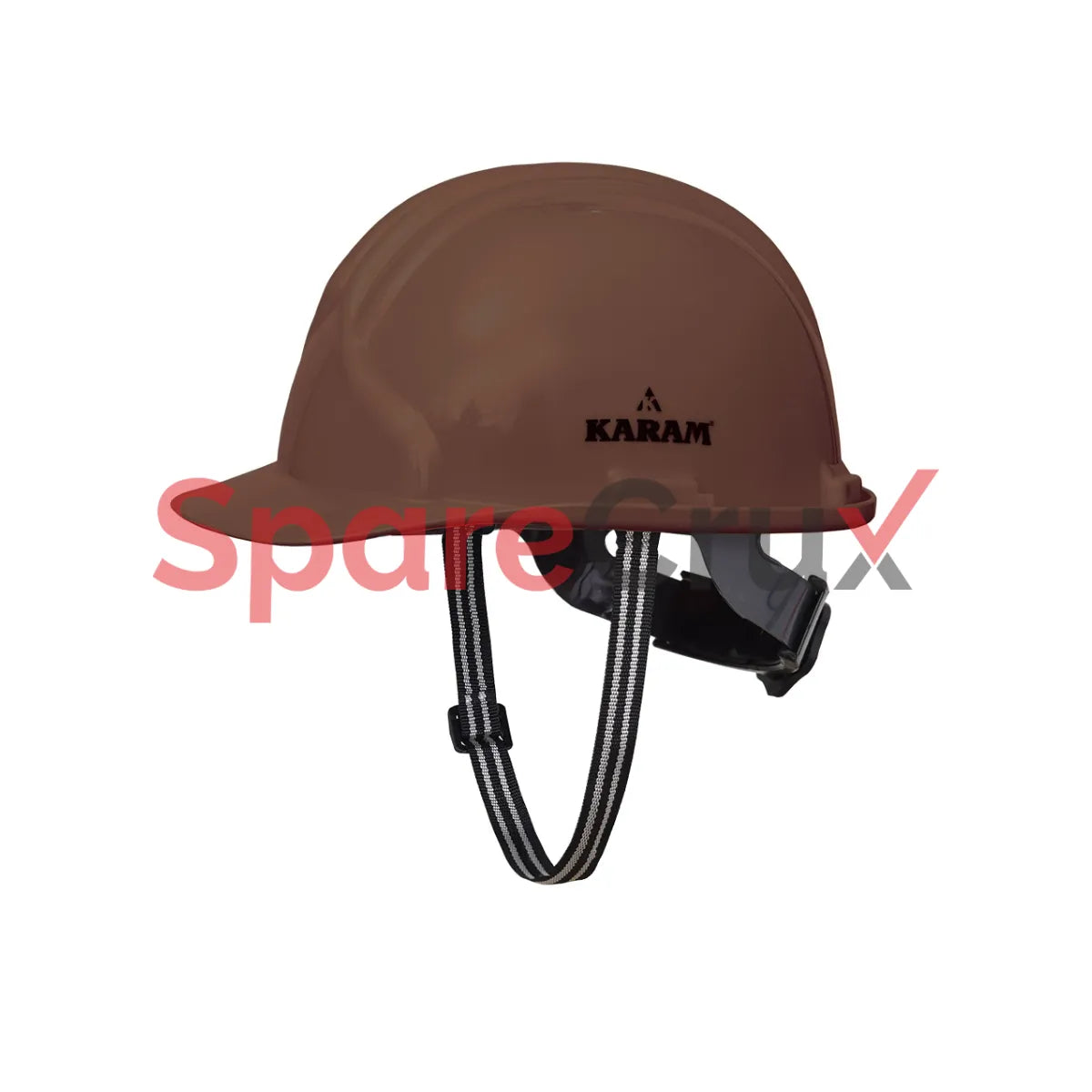 PN 581 | KARAM | Safety Helmet with Protective Peak and Ratchet Type Adjustment