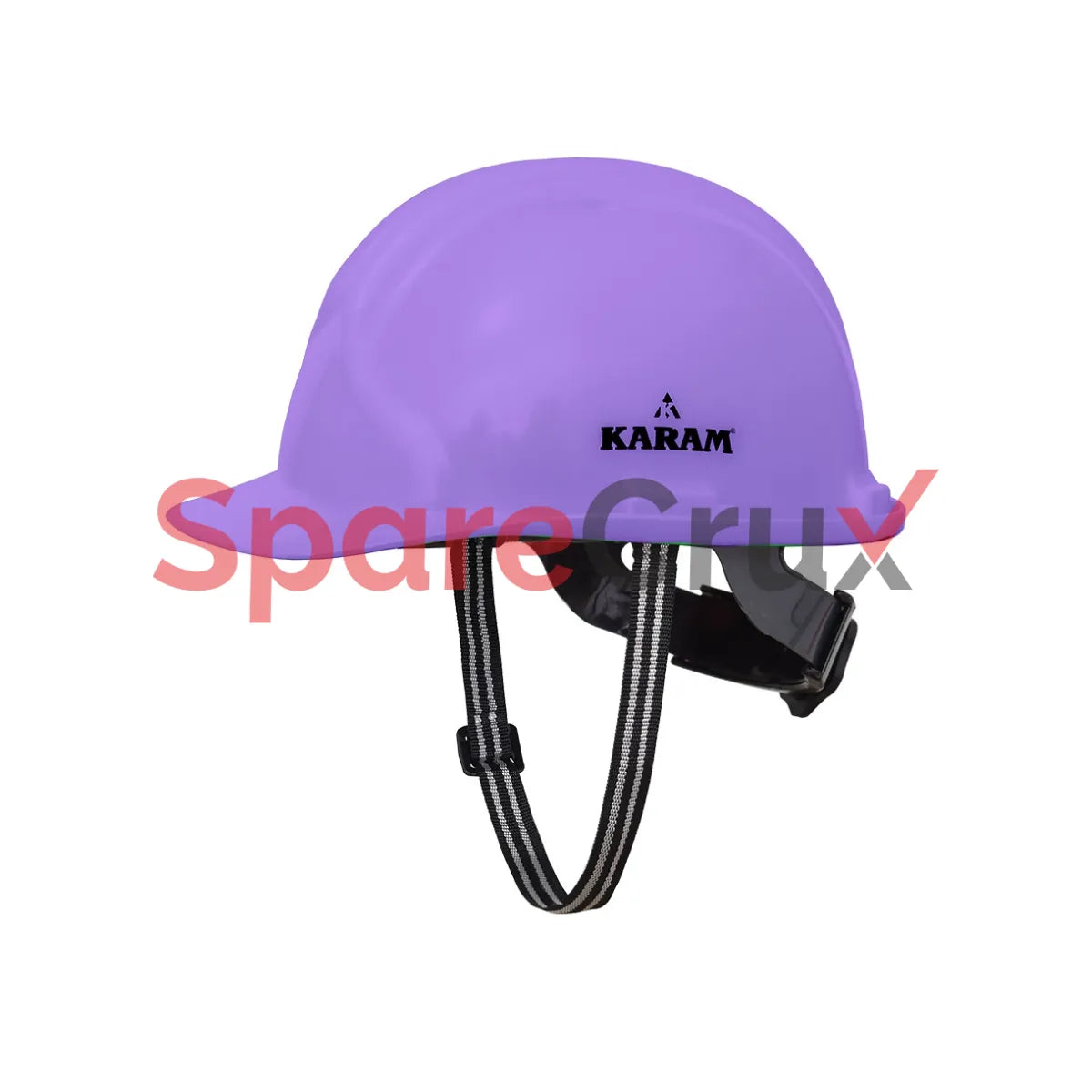 PN 581 | KARAM | Safety Helmet with Protective Peak and Ratchet Type Adjustment