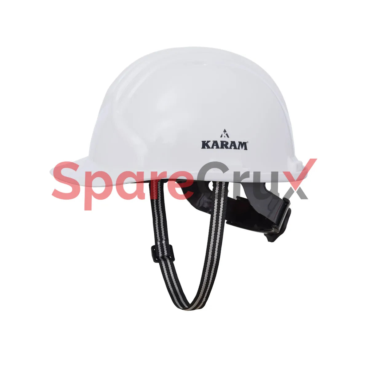 PN 581 | KARAM | Safety Helmet with Protective Peak and Ratchet Type Adjustment