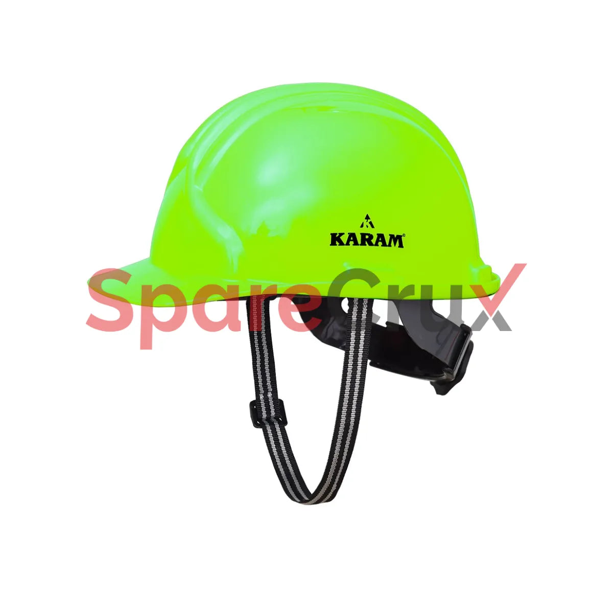 PN 581 | KARAM | Safety Helmet with Protective Peak and Ratchet Type Adjustment