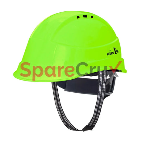 PN 546 | KARAM | Peakless Designed Safety Helmet with Ratchet Type Adjustment and Ventilators