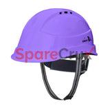 PN 546 | KARAM | Peakless Designed Safety Helmet with Ratchet Type Adjustment and Ventilators