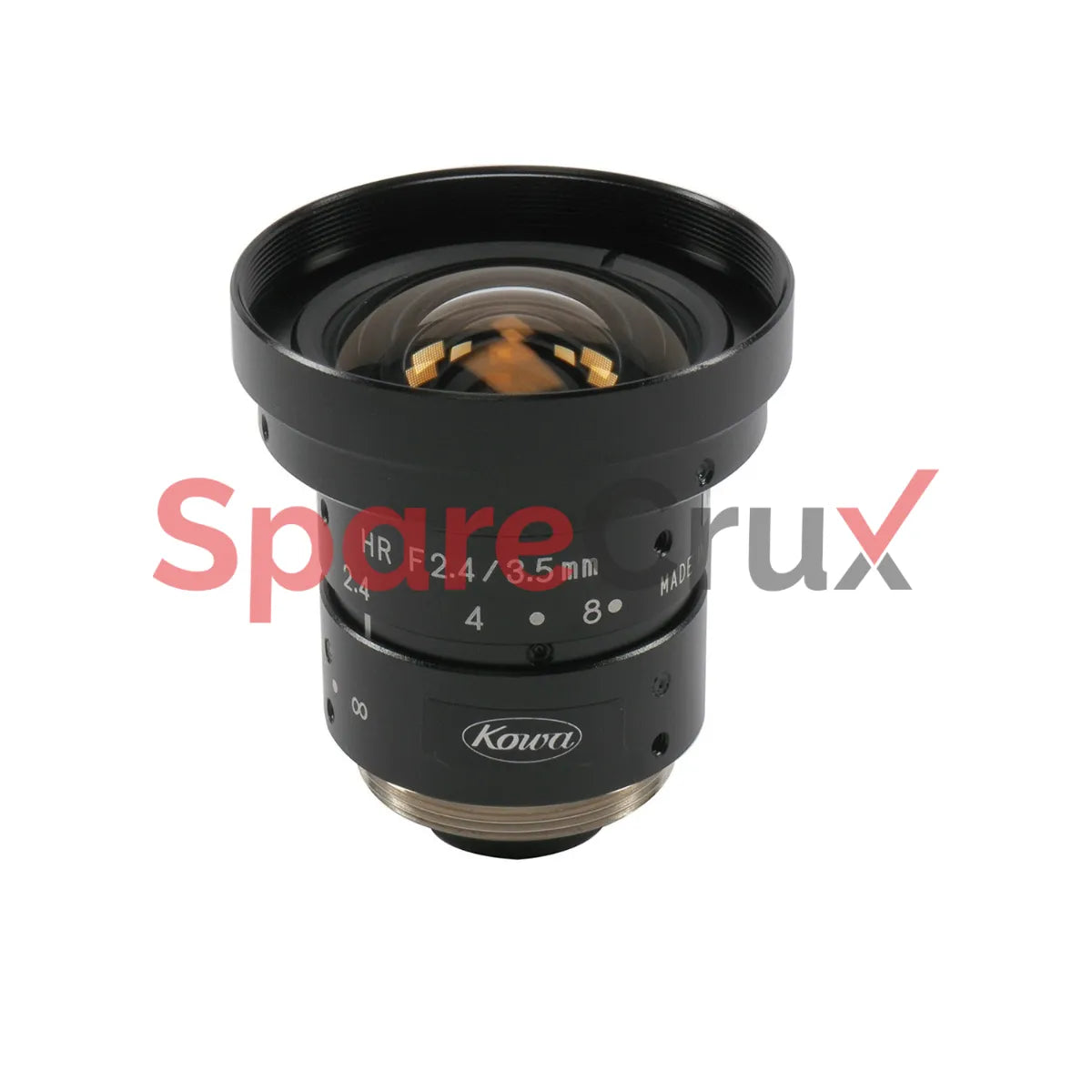 LM3NCM | KOWA | 1/1.8" 3.5mm F2.4 Manual Iris C-Mount Lens, 2 Megapixel Rated