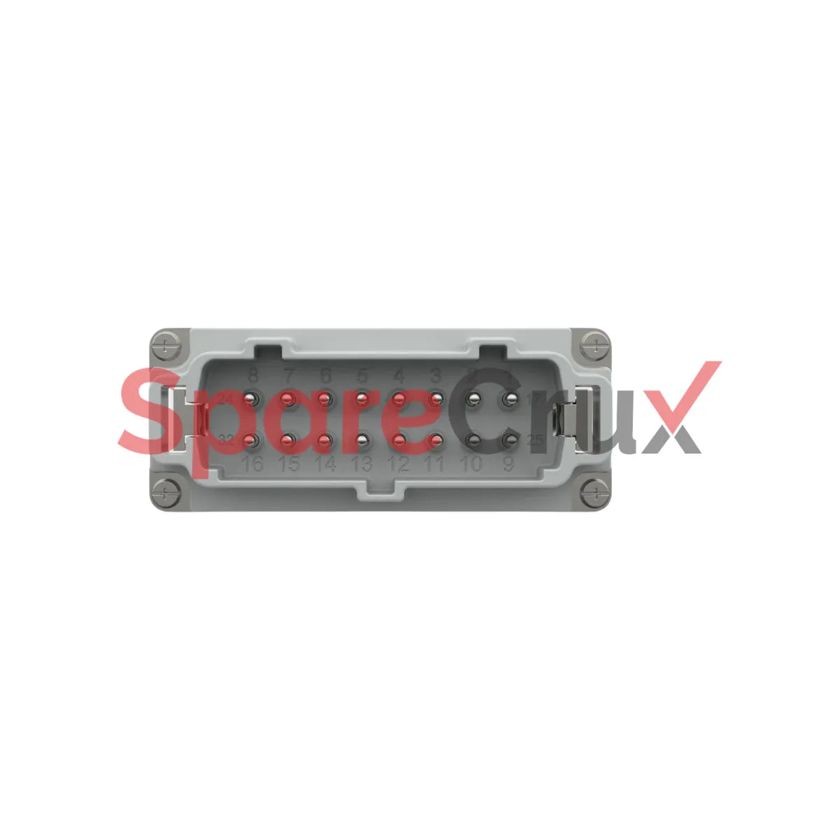 H-BE16SSDR | LAPP GROUP | 16pin Male Connector 16a 500v