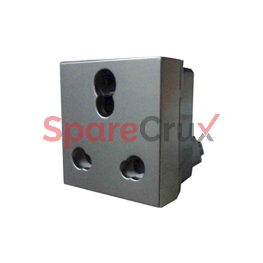 573671 | LEGRAND | 6/16A-Socket Shuttered-3 Pin-Indian-2 Module-White