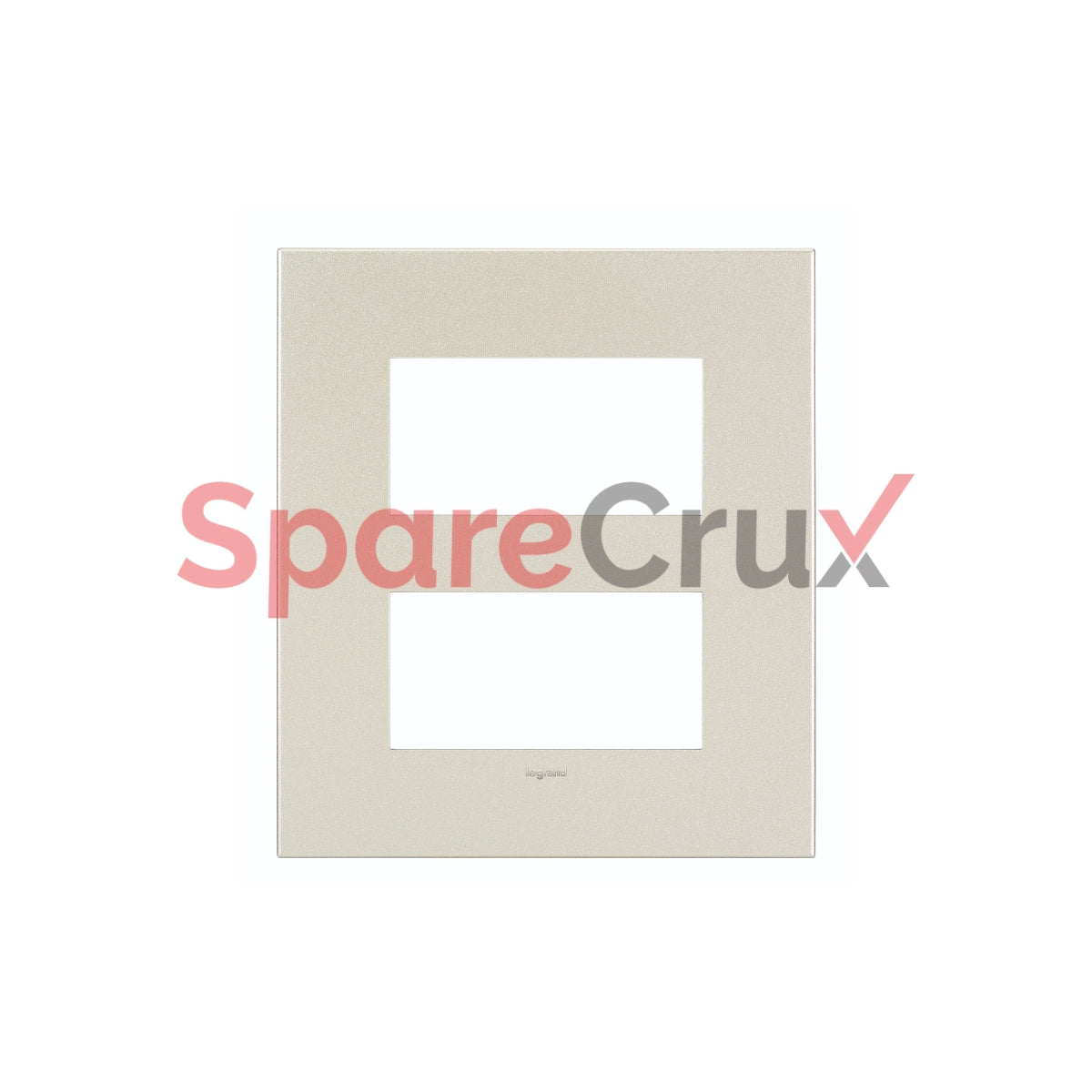 575828 | LEGRAND | 2 x 4M Champagne Cover Plate With Frame