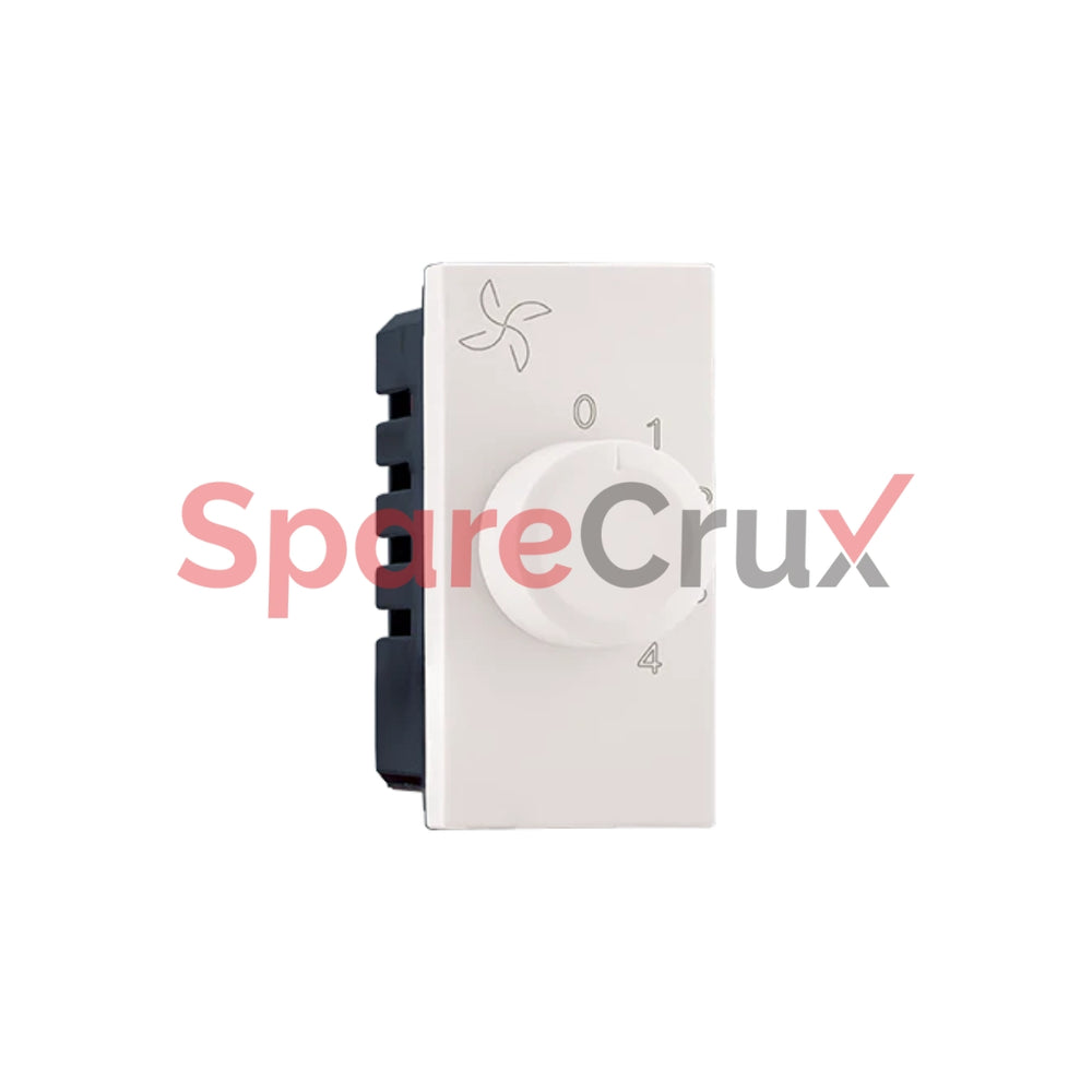 679239 | LEGRAND | 1-Module 4-Step Fan Regulator (100W) in Classic White