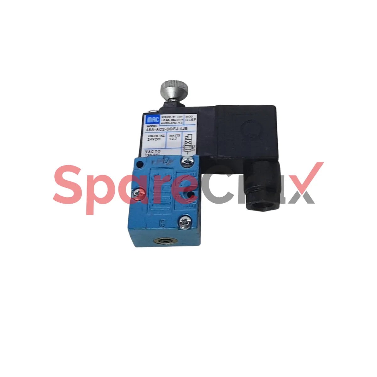 45A-AC2-DDFJ-4JB | MAC VALVES | Solenoid Valve 24 V DC (12.7 W)