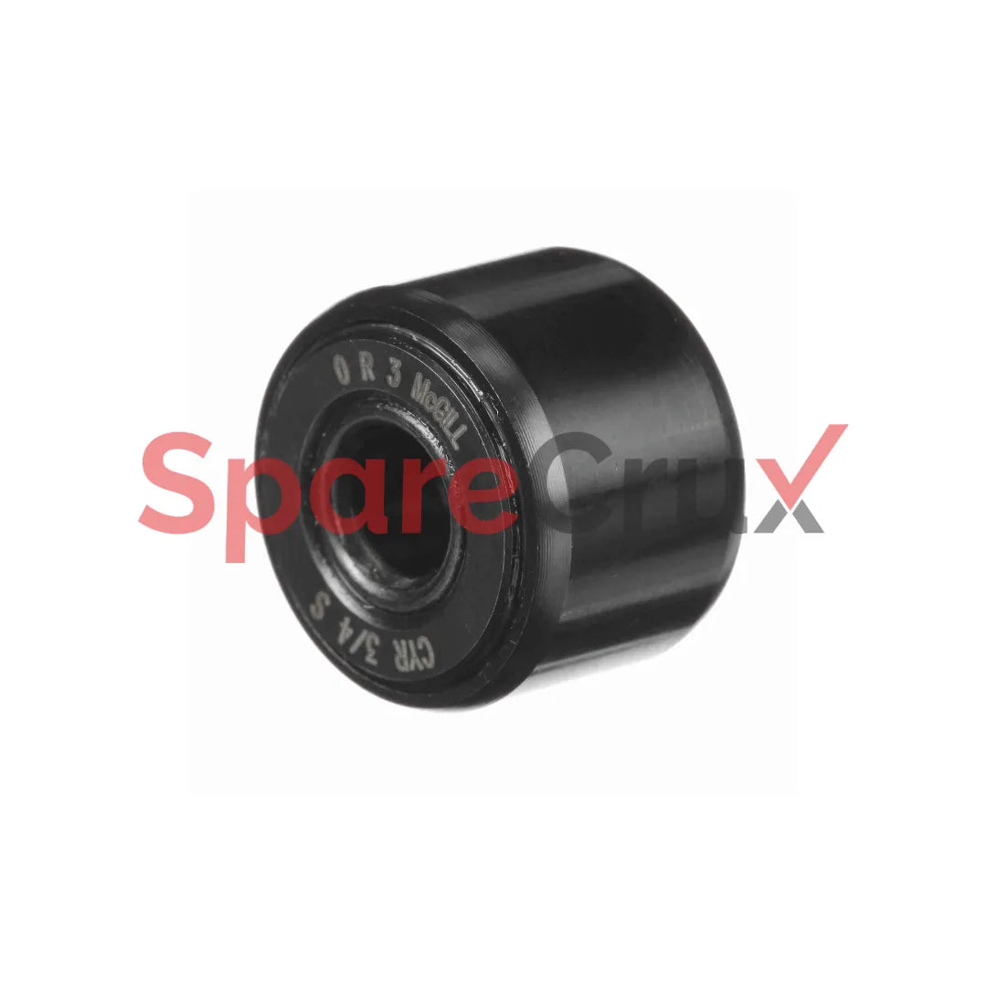CYR 3/4 | MCGILL | Flat Yoke Roller, 0.75" Dia, 0.25" Bore, 0.5" Width, Open, Chrome Steel