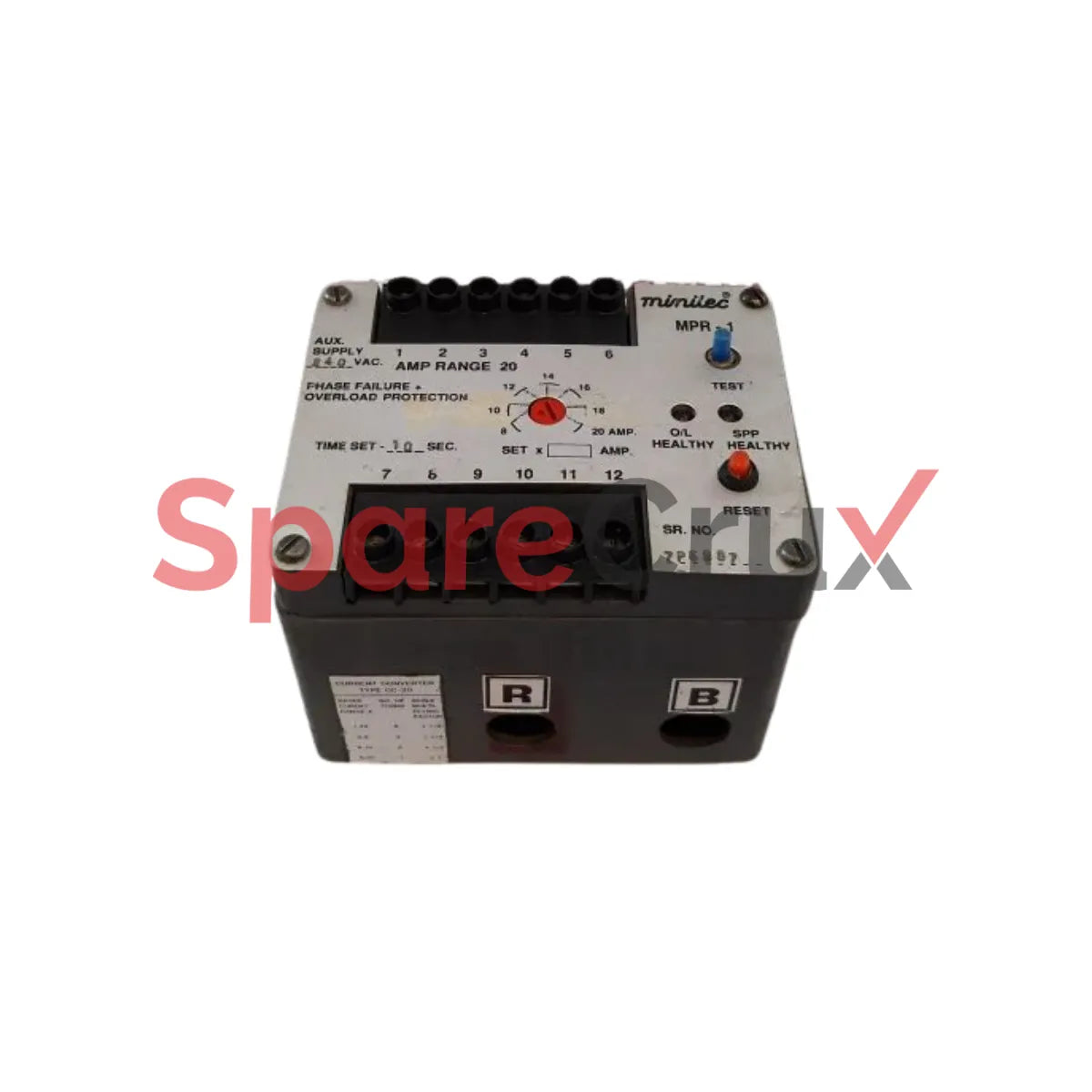 MPR-1 | MINILEC | Motor Protection Relay