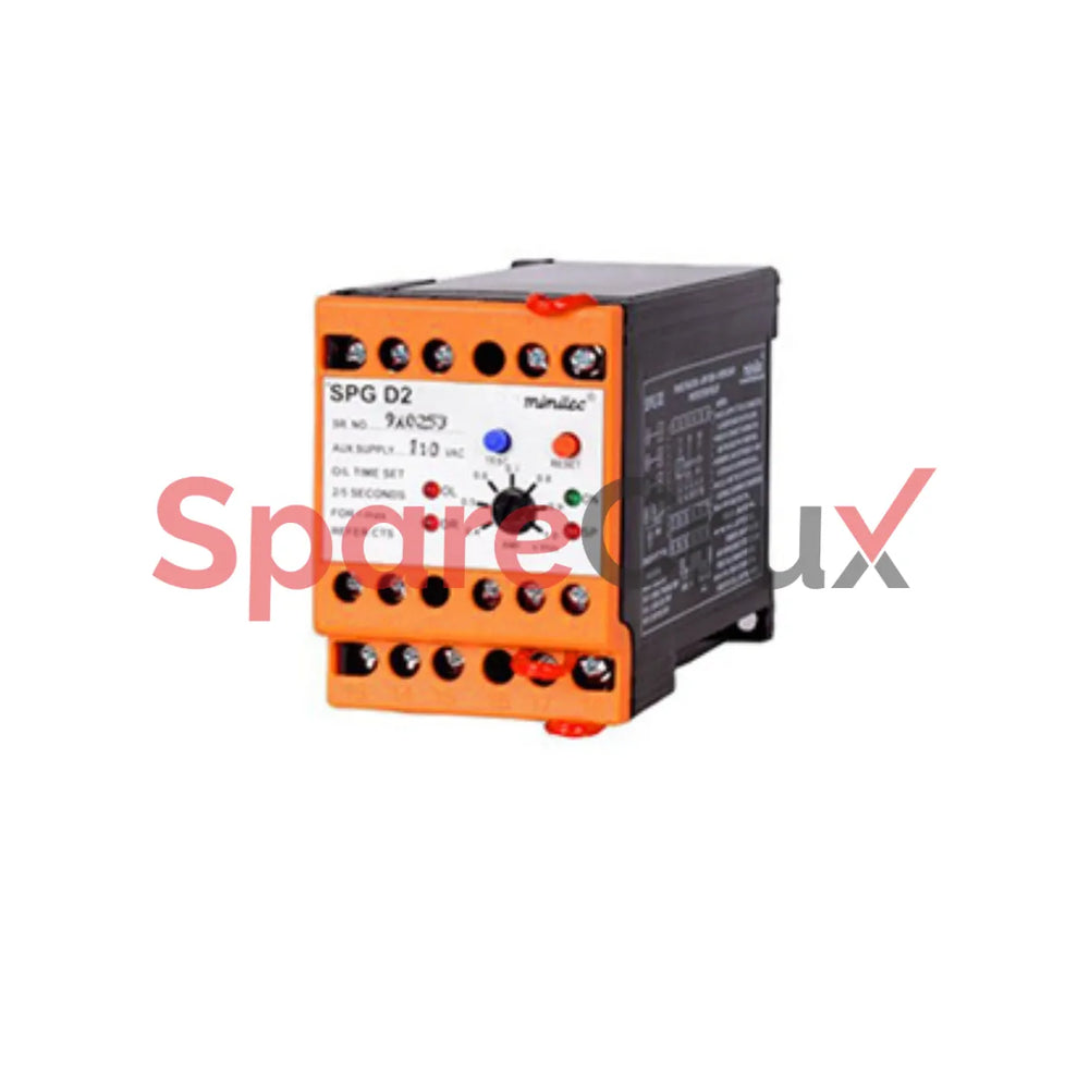 SPG D2 | MINILEC | Motor / Pump Protection Relays 240VAC