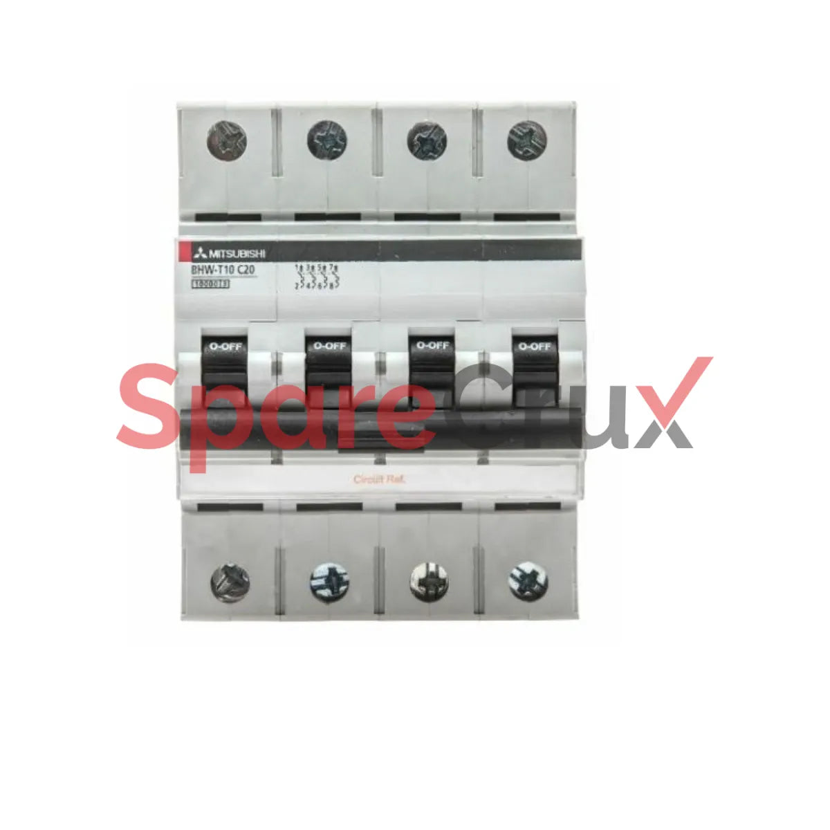 BHW-T10 | MITSUBISHI ELECTRIC | MCB 4P, Type C, 2A