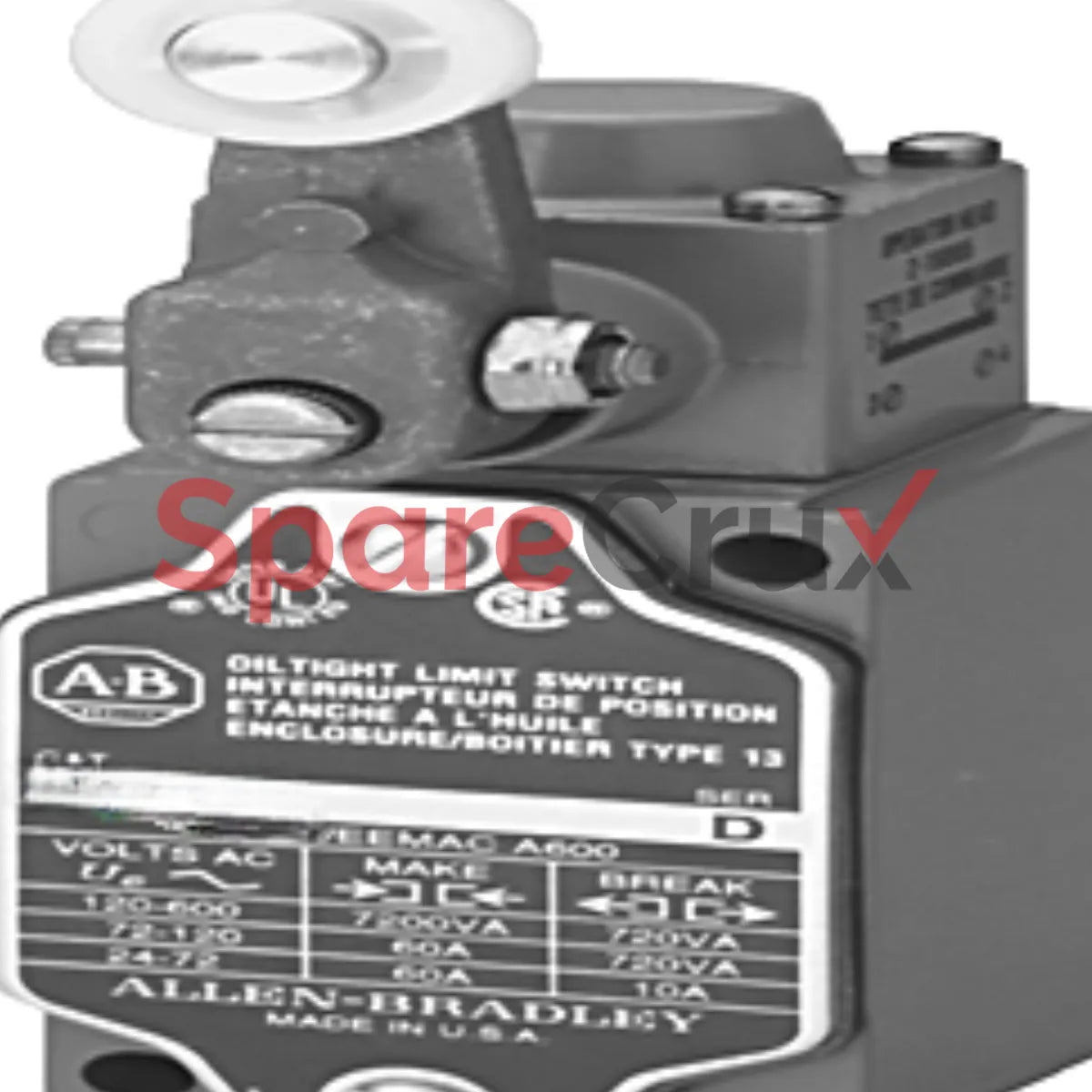 802T-HU | ALLEN BRADLEY | Standard Limit Switch