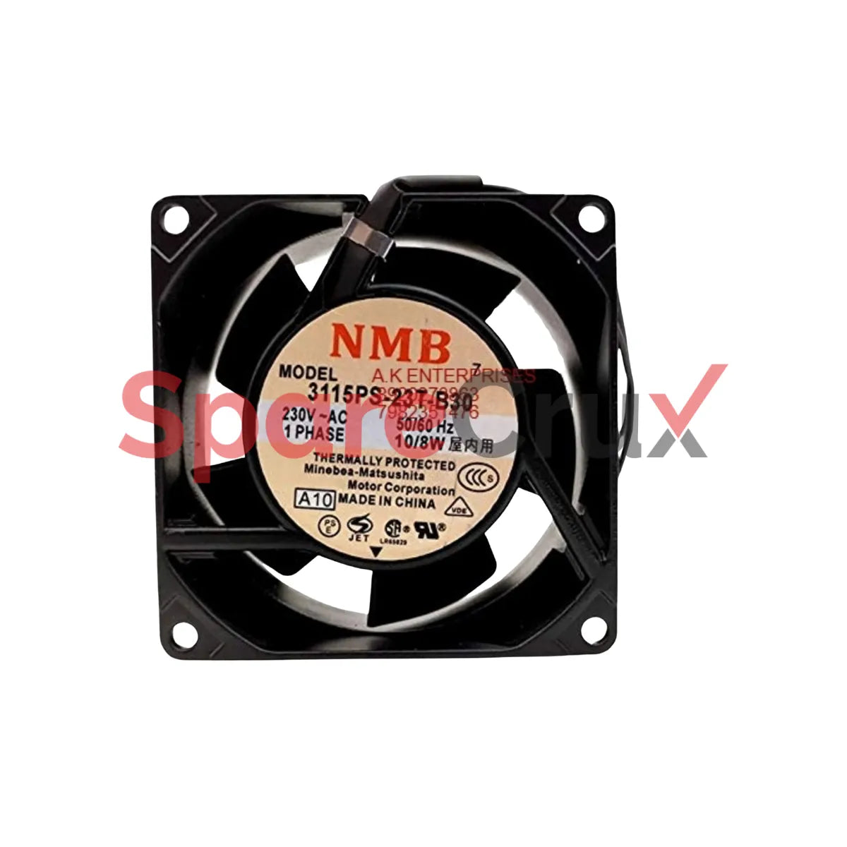 3115PS-23T-B30 | NMB TECHNOLOGIES | Axial Fan 230V-50/60Hz 10/8W DC