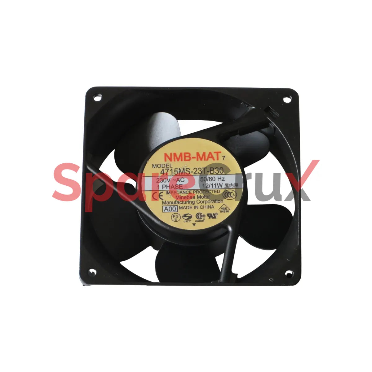 4715MS-23T-B30 | NMB TECHNOLOGIES | 1P 230VAC 50/60HZ 12/11W Ball Bearing Fan