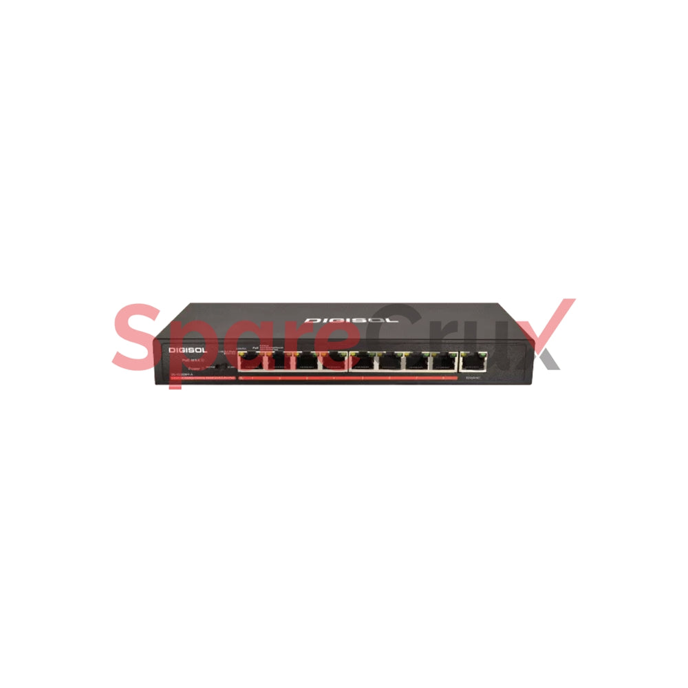 DG-FS1009PF-A | DIGISOL | 8‑Port Fast Ethernet Unmanaged Switch