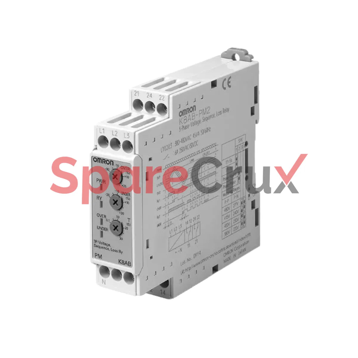 K8AB-PM2 | OMRON | Voltage Monitoring Relay