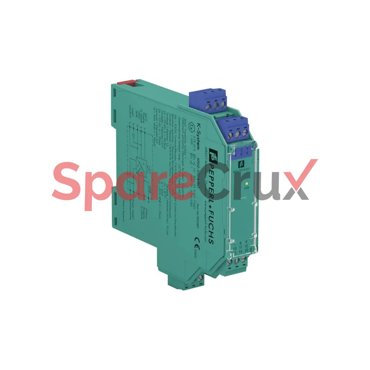 122580 | PEPPERL+FUCHS | 4–20 mA Transmitter Power Supply, 24 VDC, Single Channel