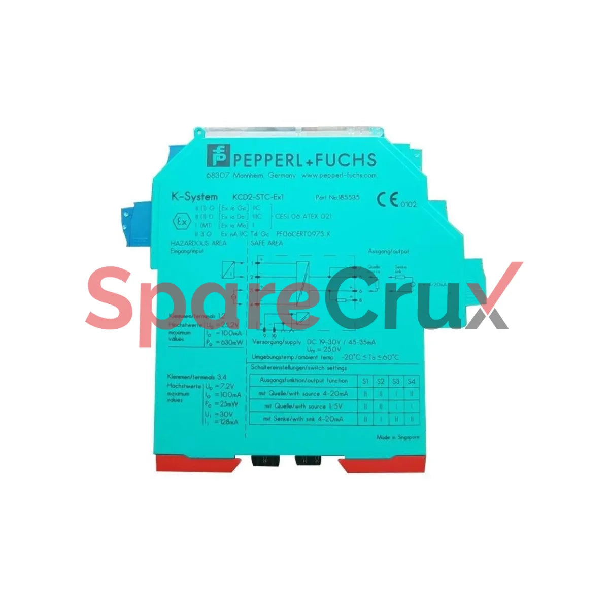 72076 | PEPPERL+FUCHS | SMART Transmitter Power Supplies – SpareCrux