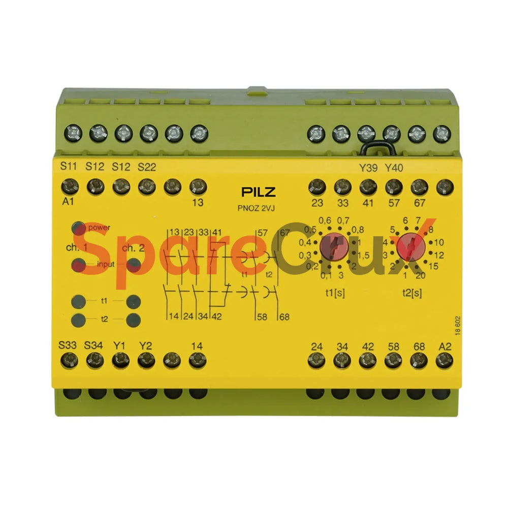 774012 | PILZ | PNOZ 2VJ 24VDC 3n/o 1n/c 2n/o t Safety Relay