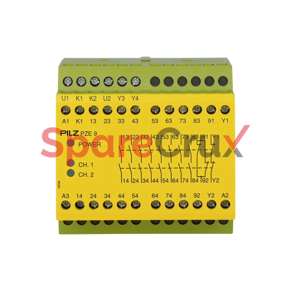 774150 | PILZ | PZE 9 24VDC 8n/o 1n/c