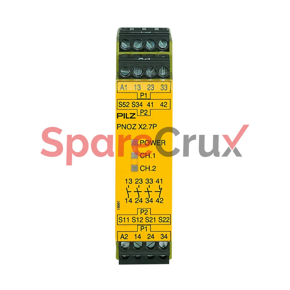 777305 | PILZ | PNOZ X2.7P 24VACDC 3n/o 1n/c Safety Relay