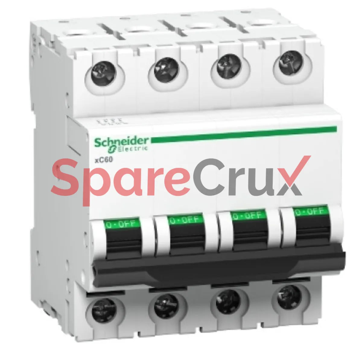 A9N4P06C | SCHNEIDER ELECTRIC | 4-Pole 6A C-Curve Miniature Circuit Breaker (MCB)
