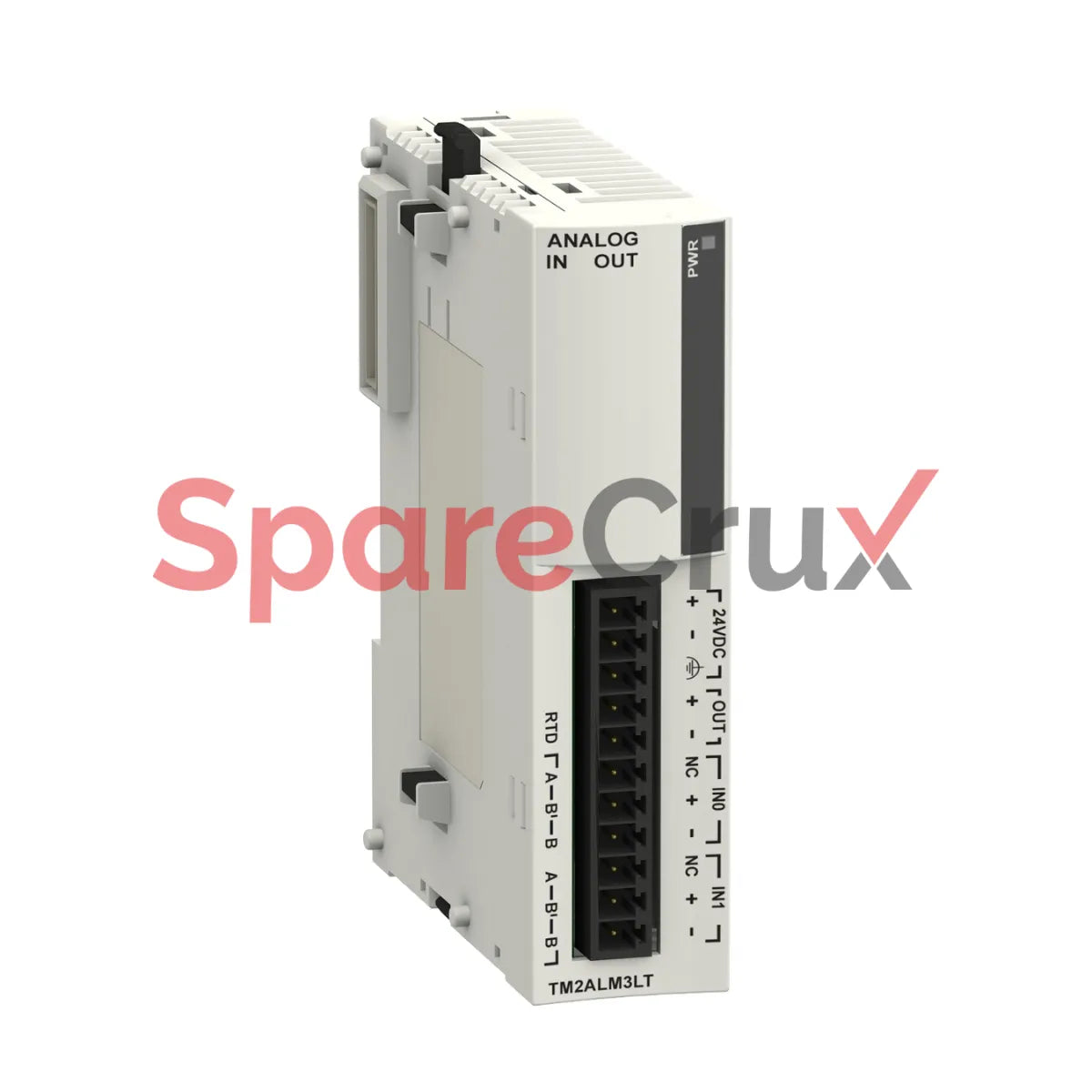 TM2ALM3LT | SCHNEIDER ELECTRIC | Analog input/output module, Modicon M238 logic controller, 2 inputs thermocouple/temp low level, 1 output