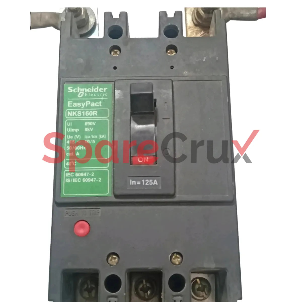 NKS160R | SCHNEIDER ELECTRIC | Fixed Thermal-Magnetic Trip Unit – 160 A Frame – 10 kA Breaking Capacity