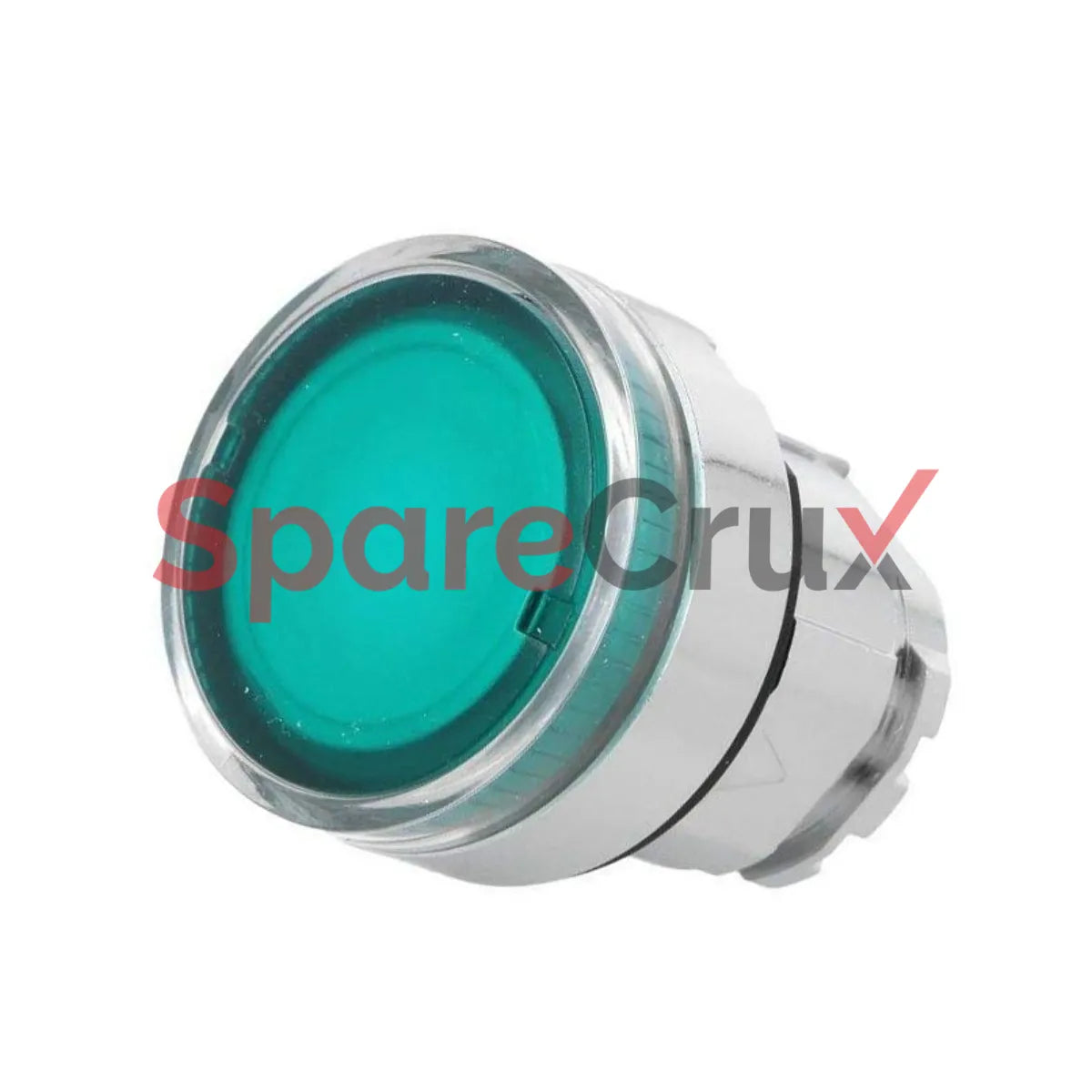 ZB4BW33 | SCHNEIDER ELECTRIC | Harmony XB4 Series Green Illuminated Spring Return Push Button Head, 22mm Cutout, IP66, IP67, IP69K