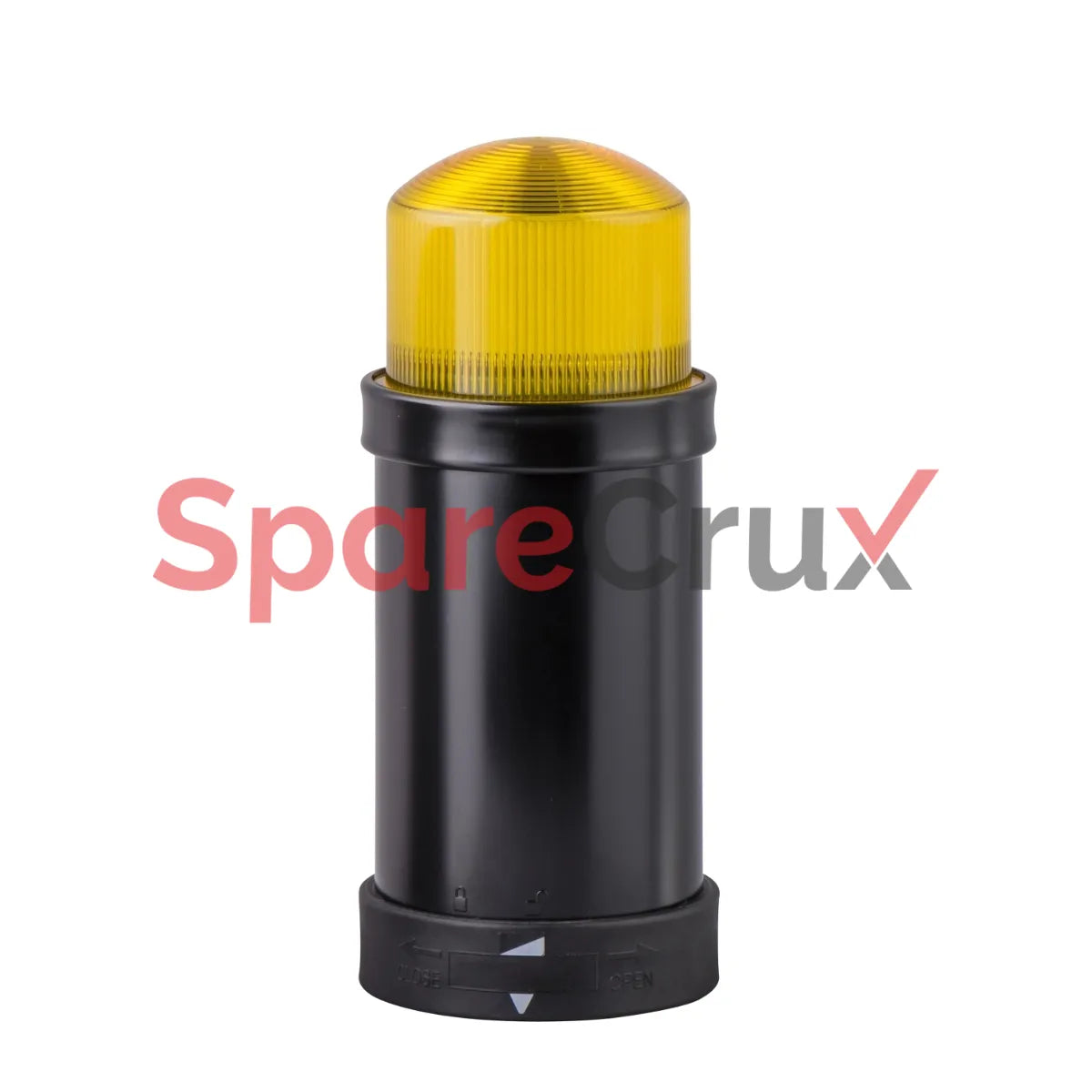 XVB-C8B8 | SCHNEIDER ELECTRIC | Indicator bank, Harmony XVB, illuminated unit, plastic, yellow, 70mm, integral flash discharge tube, 10joule, 24V AC/DC