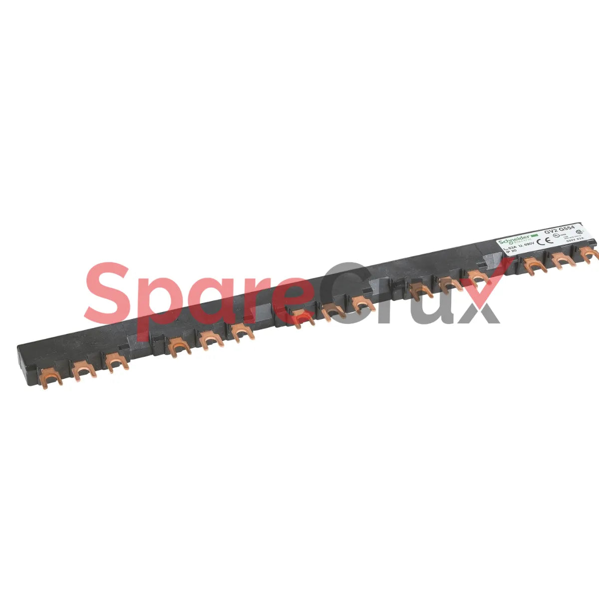 GV2 G554 | SCHNEIDER ELECTRIC | Linergy FT - Comb busbar - 63 A - 5 tap-offs - 54 mm pitch