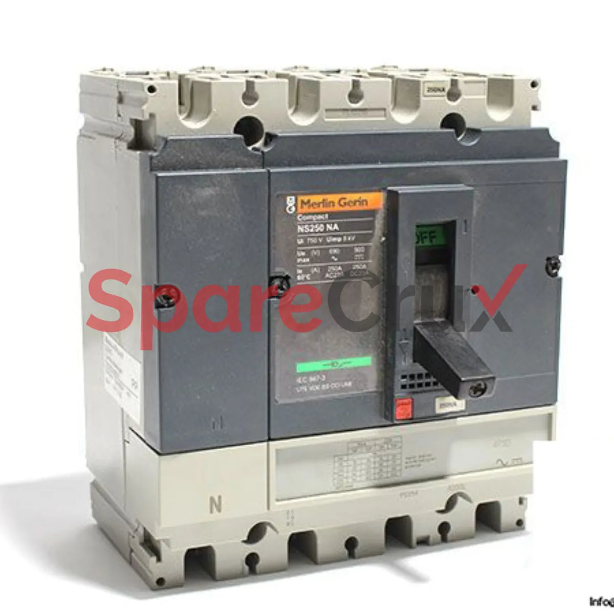 NS100-160-250 | SCHNEIDER ELECTRIC | Merlin Gerin/Schneider NS100-160-250 N/H/NA Circuit Breaker