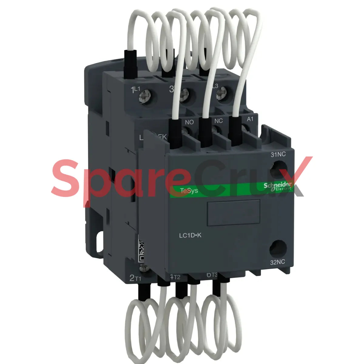 LC1DFK11M7 | SCHNEIDER ELECTRIC | TeSys Capacitor Duty Contactor 12.5 kVAR, 220V AC