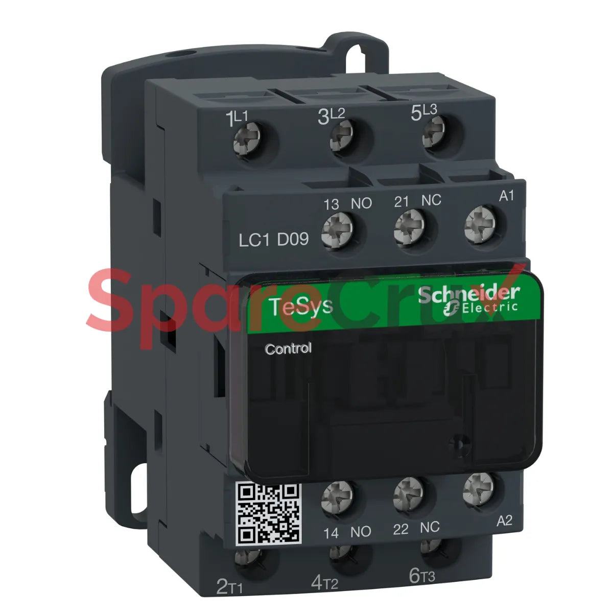 LC1D09E7 | SCHNEIDER ELECTRIC | TeSys D contactor - 3P(3 NO) - AC-3 - <= 440 V 9 A - 48 V AC coil