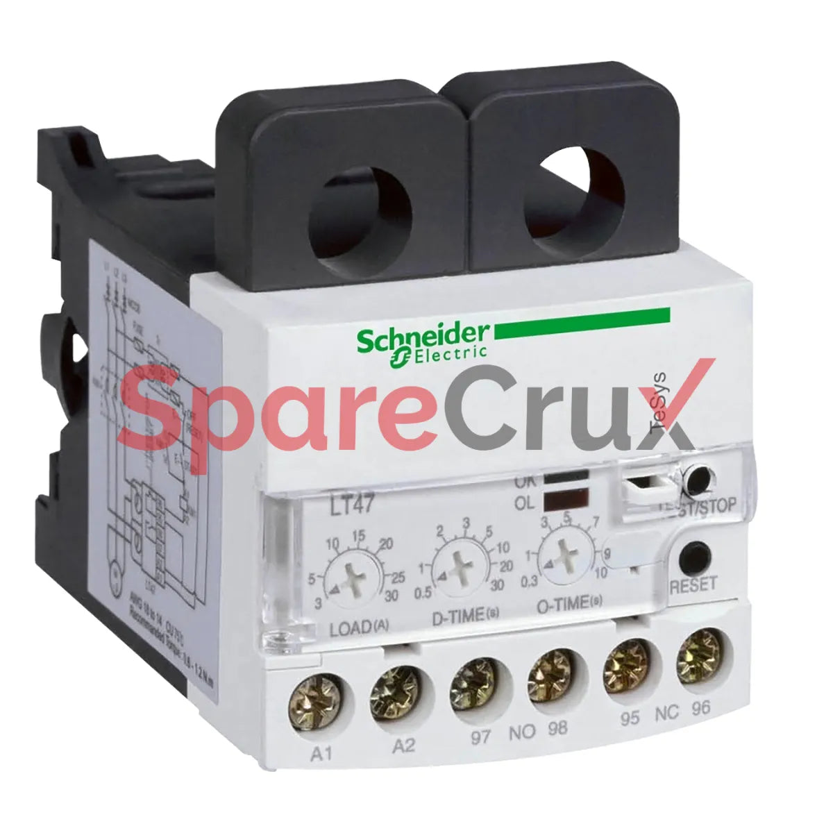 LT4706F7S | SCHNEIDER ELECTRIC | TeSys LT47 electronic over current relays - manual - 0.5...6 A - 100...120 V AC