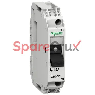 GB2CB07 |SCHNEIDER ELECTRIC | Thermal magnetic circuit breaker, TeSys GB2, 1P, 2 A, Icu 15 kA@240 V