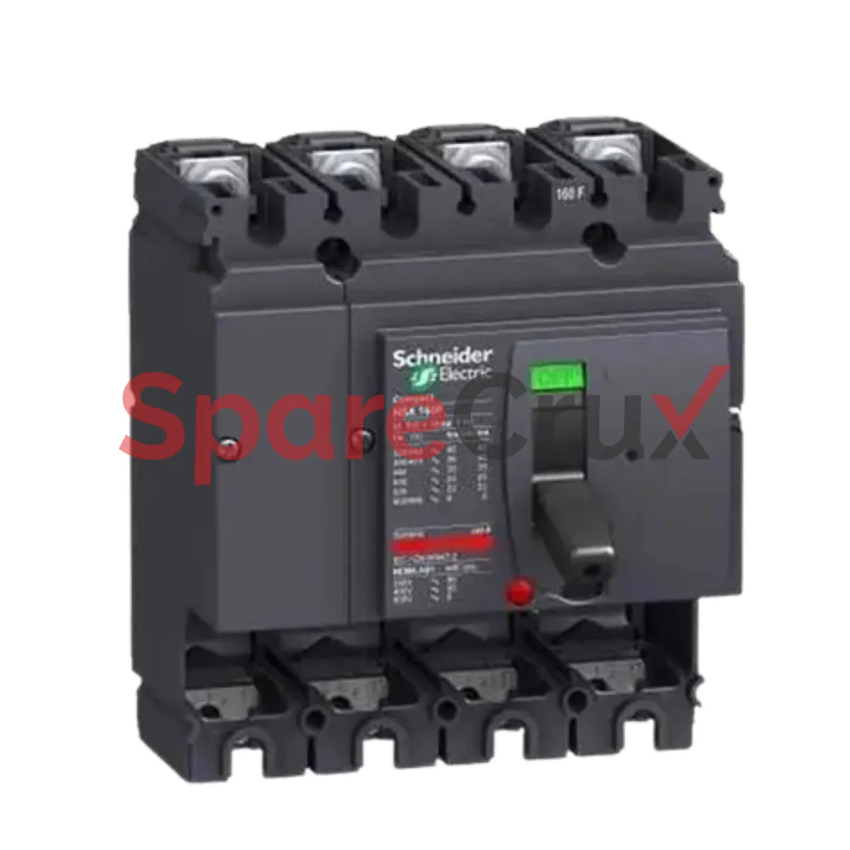 LV430641 | SCHNEIDER ELECTRIC | circuit breaker Compact NSX160F, 36 KA at 415 VAC, TMD trip unit 125 A, 4 poles 3d