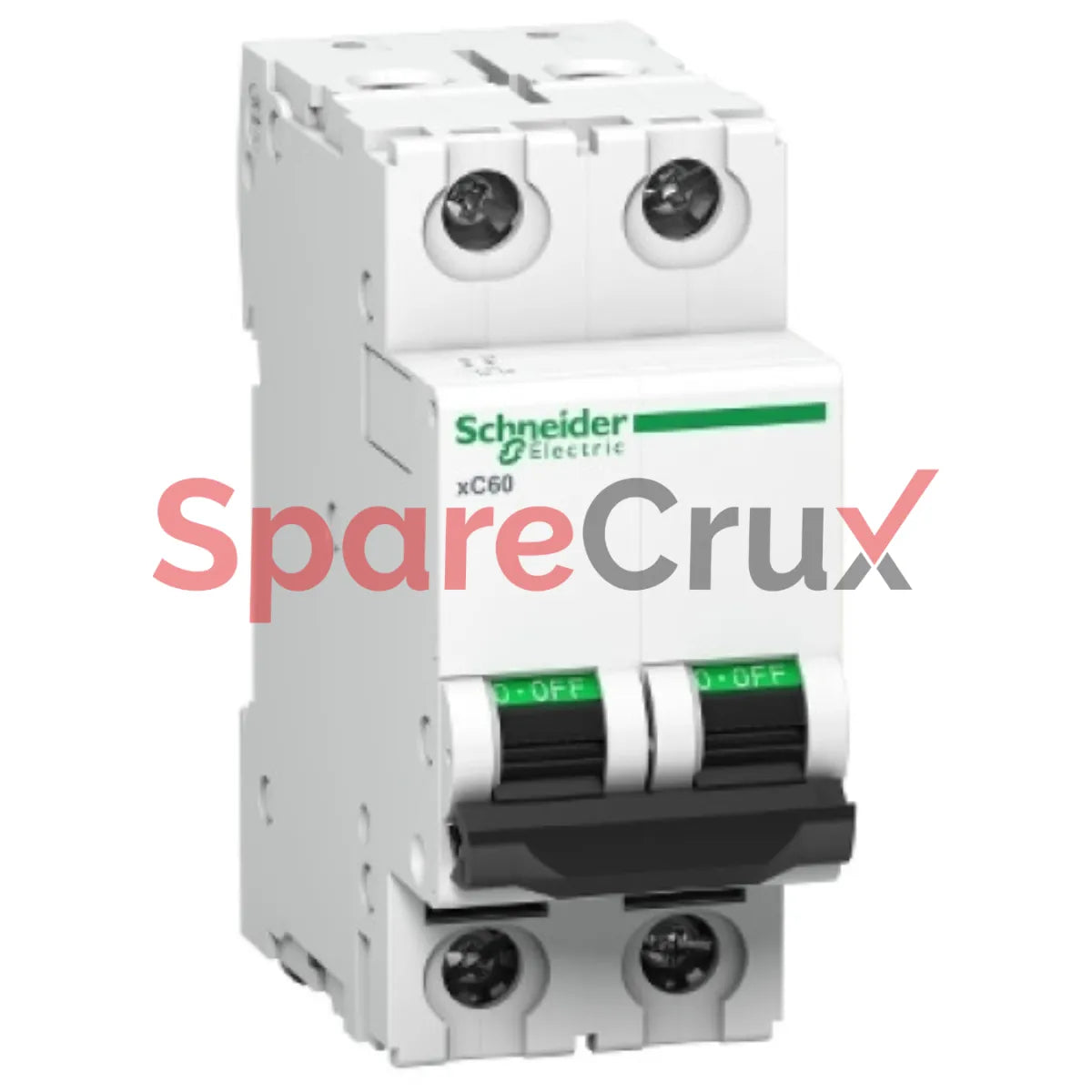 A9N2P50B | SCHNEIDER ELECTRIC | miniature circuit breaker - xC60 - 2 poles - 50A - B curve AC Schneider Electric