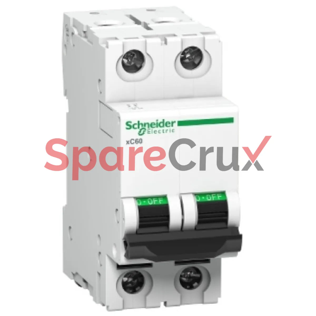 A9N2P06B | SCHNEIDER ELECTRIC |  miniature circuit breaker AC xC60 AC 2 poles AC 6 A AC B curve AC