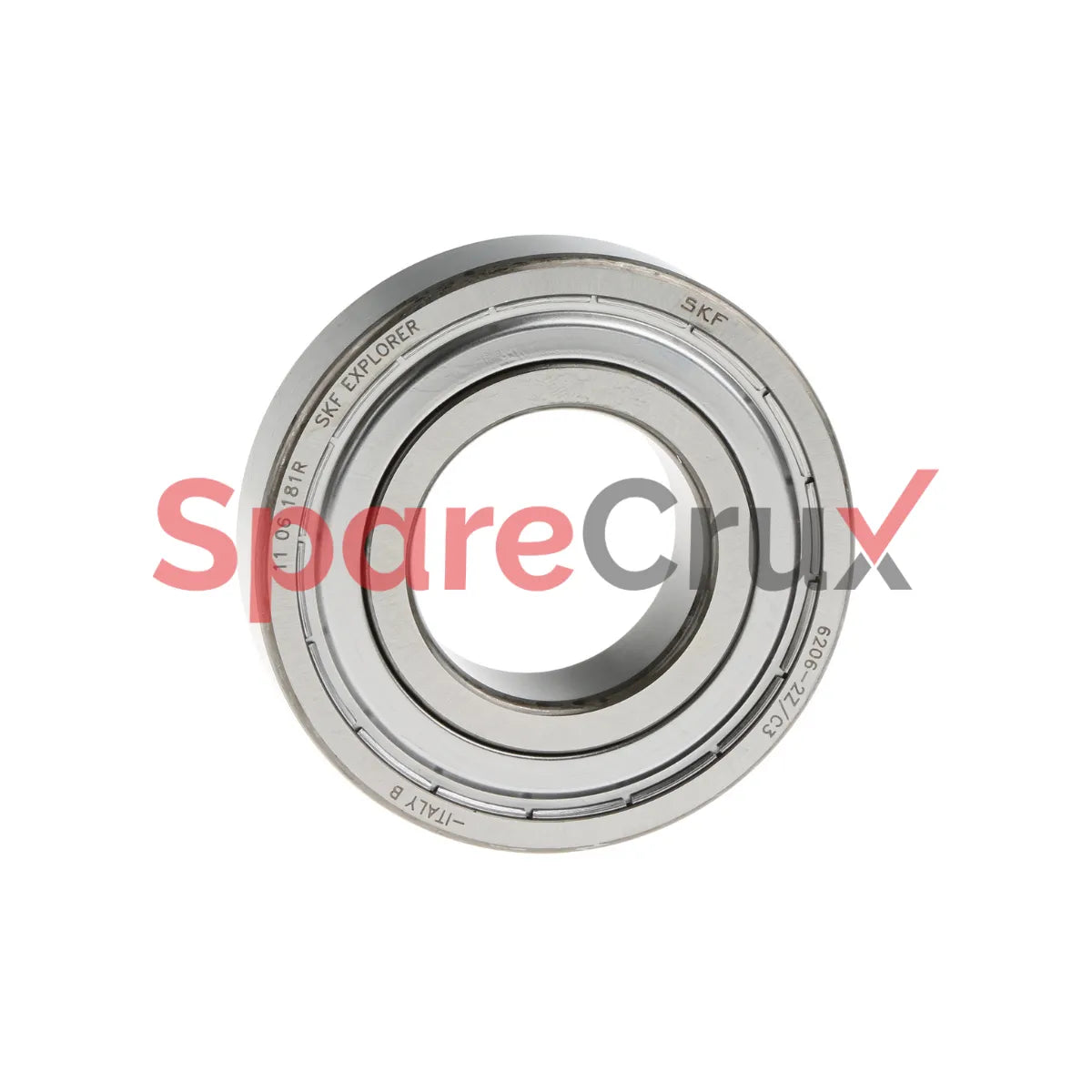 6206-2Z/C3 | SKF | Single Row Deep Groove Ball Bearing- Both Sides Shielded 30mm I.D, 62mm O.D