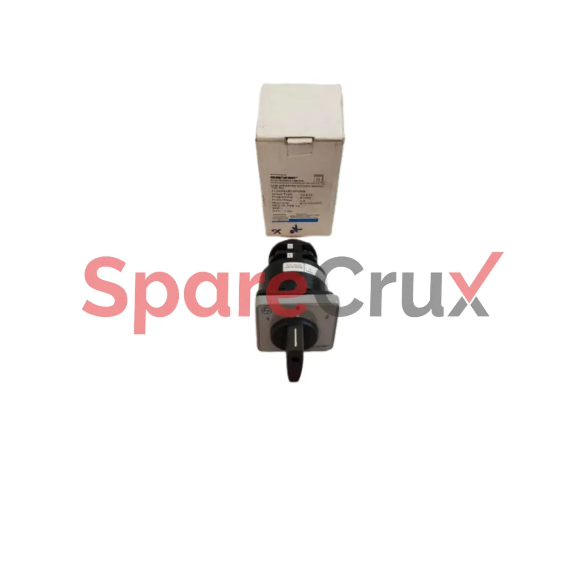 D16-61192-B13 | SALZER | Cam Operated Rotary Switch – 16A, 690V AC, 2-Pole, B13 Mounting