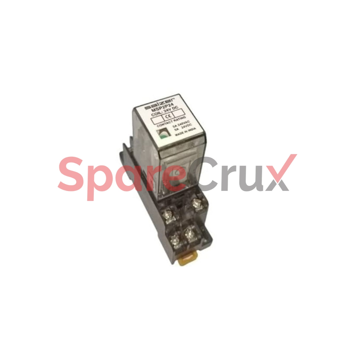 MSP2P24 | SALZER | 2P/24VDC 5A Relay