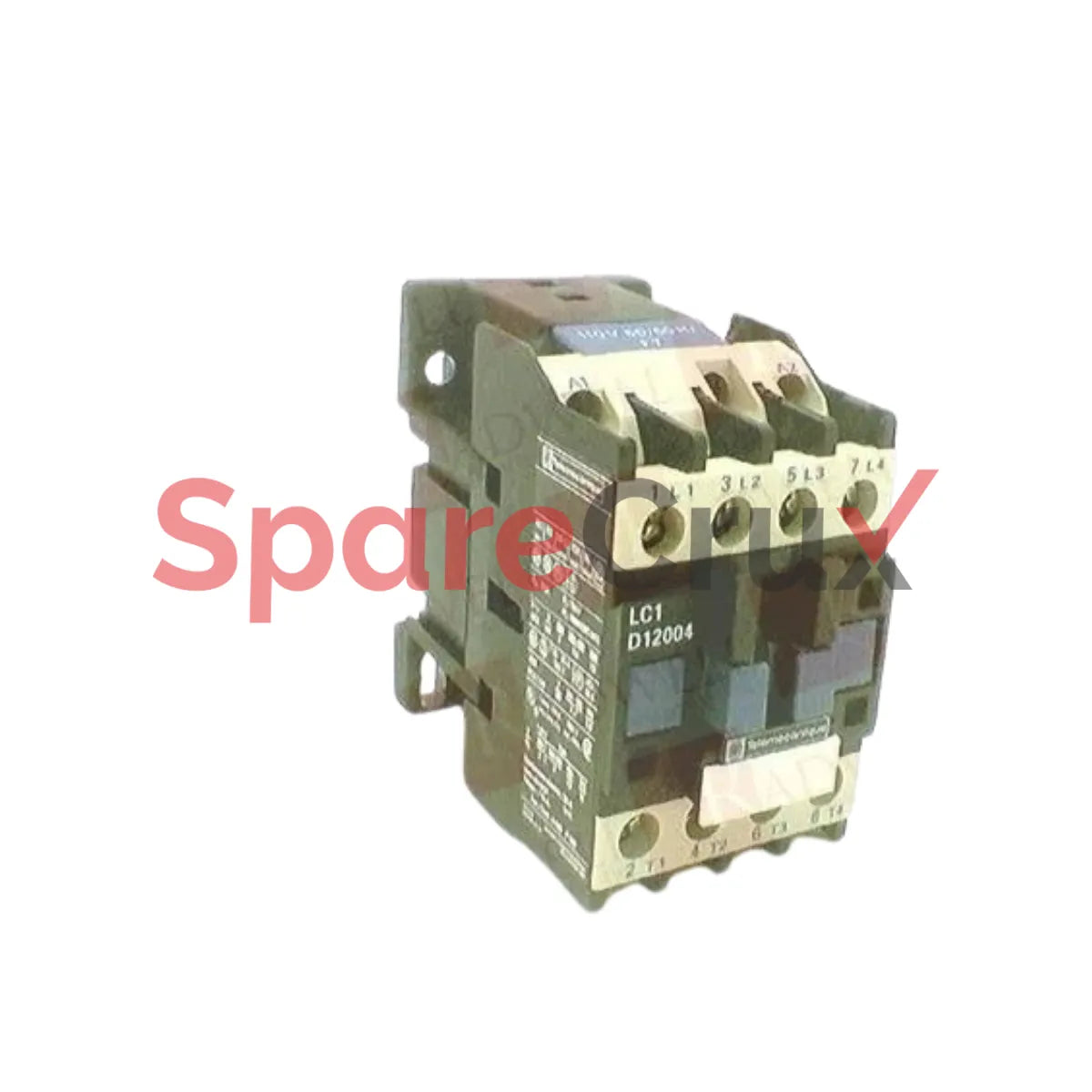 LC1D12004F7 | SCHNEIDER ELECTRIC | 12 AMP, 4 Pole, 110 VAC, 50/60 Hz