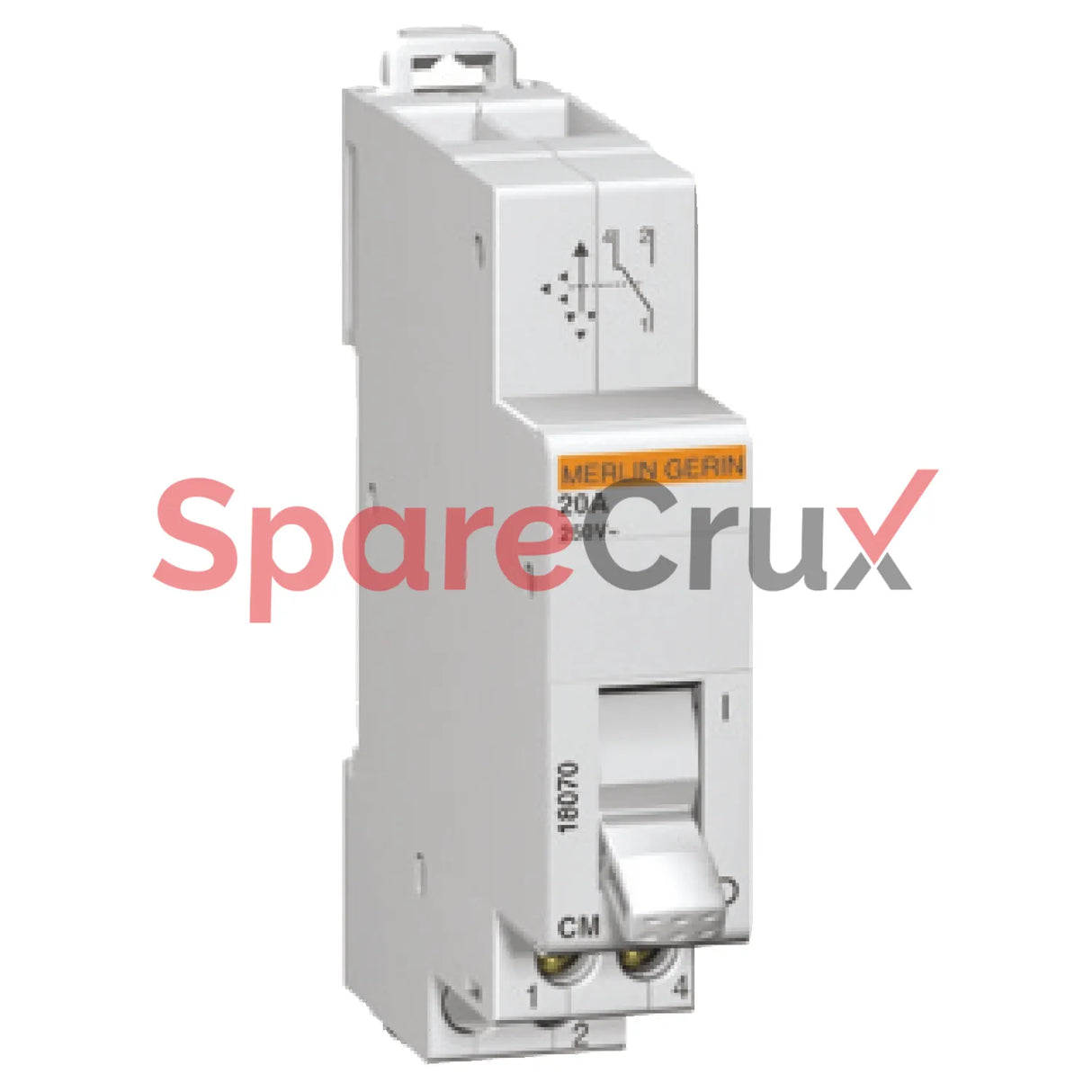 18072 | SCHNEIDER ELECTRIC | 2 positions selector switch CM - modular - 1 NO + 1 NC - 20 A - 250 V