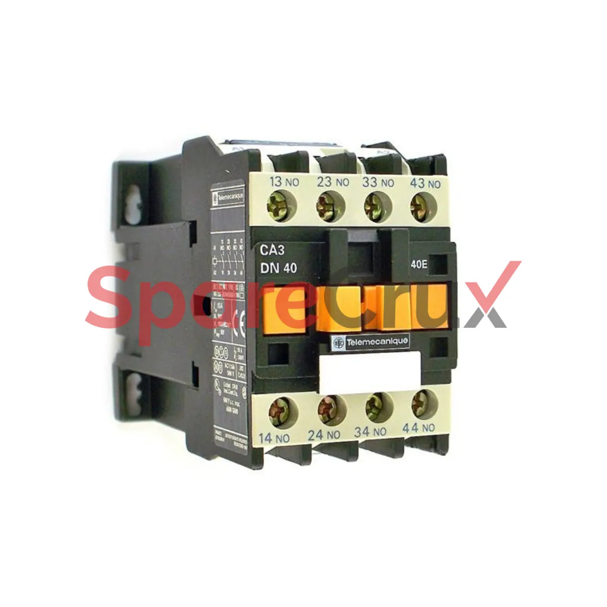 CA3 DN40BD | SCHNEIDER ELECTRIC | 4NO DC Control Relay (24 V DC Coil, Telemecanique Series)