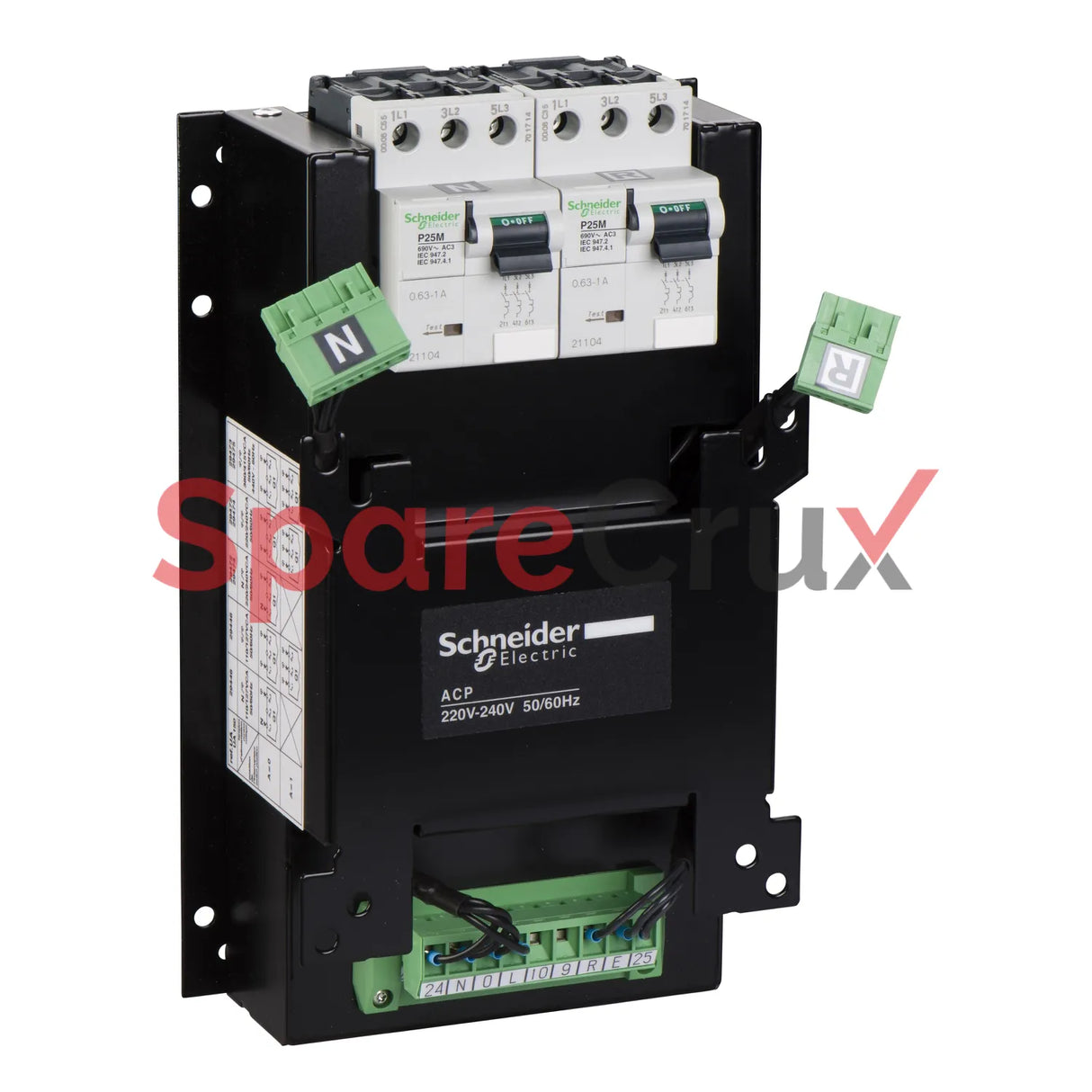 29364 | SCHNEIDER ELECTRIC | ACP Control Plate, Transferpact, 380 VAC To 415 VAC 50/60Hz, 440 VAC 60Hz