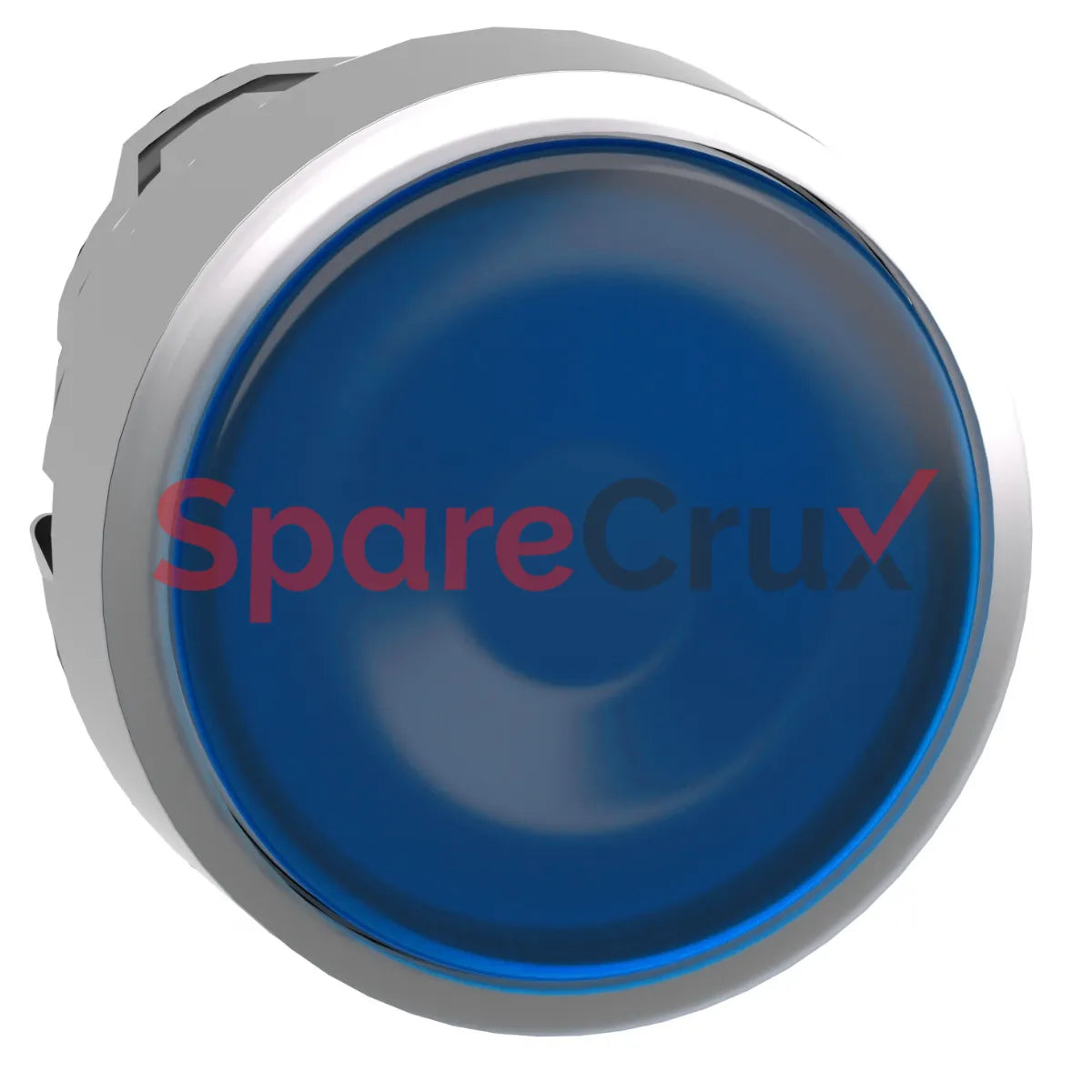 ZB4BW363 | SCHNEIDER ELECTRIC | Blue Illuminated Push Button Head, 22mm, Flush, Spring Return"
