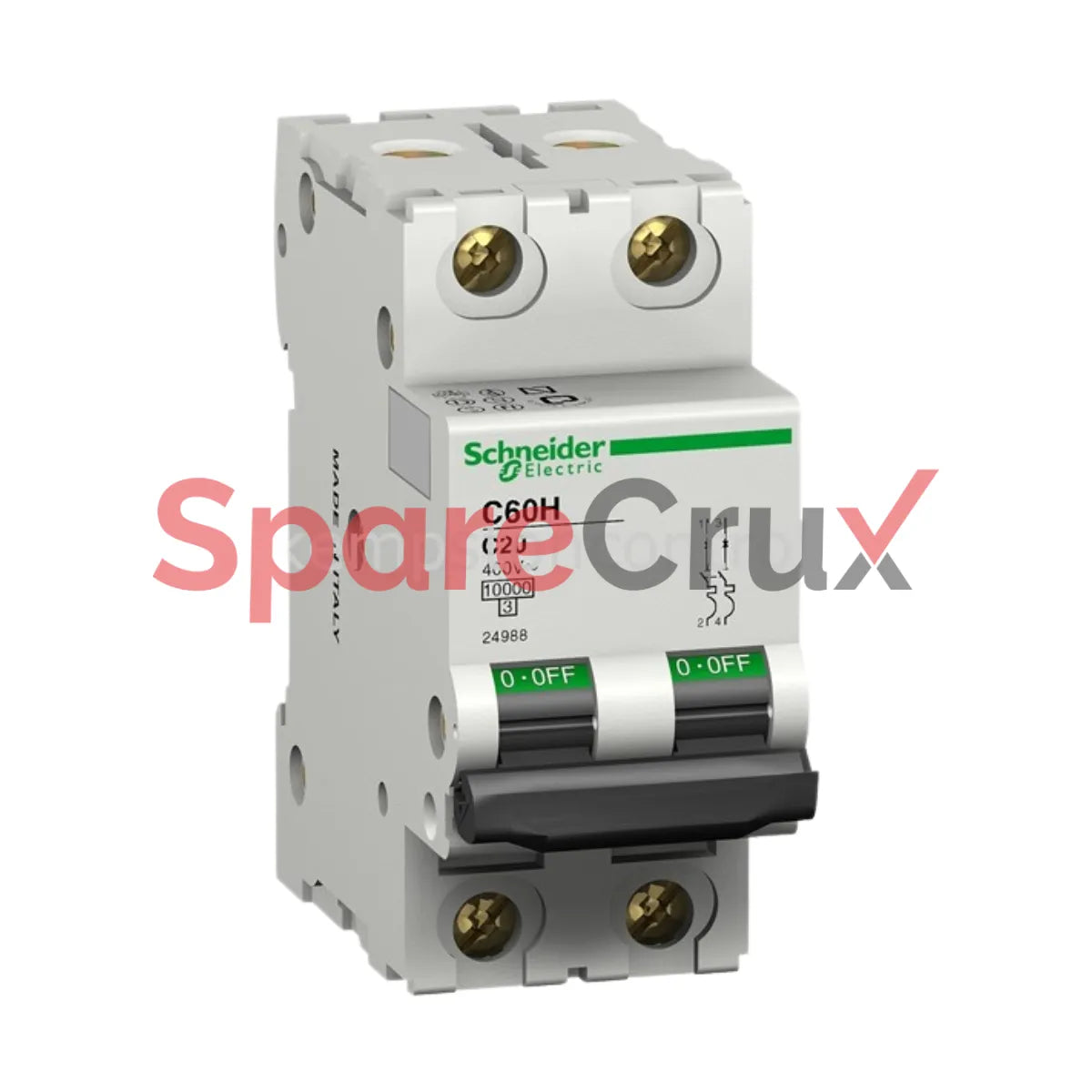 C60H2P25AC | SCHNEIDER ELECTRIC | Min Circuit Breaker 25A